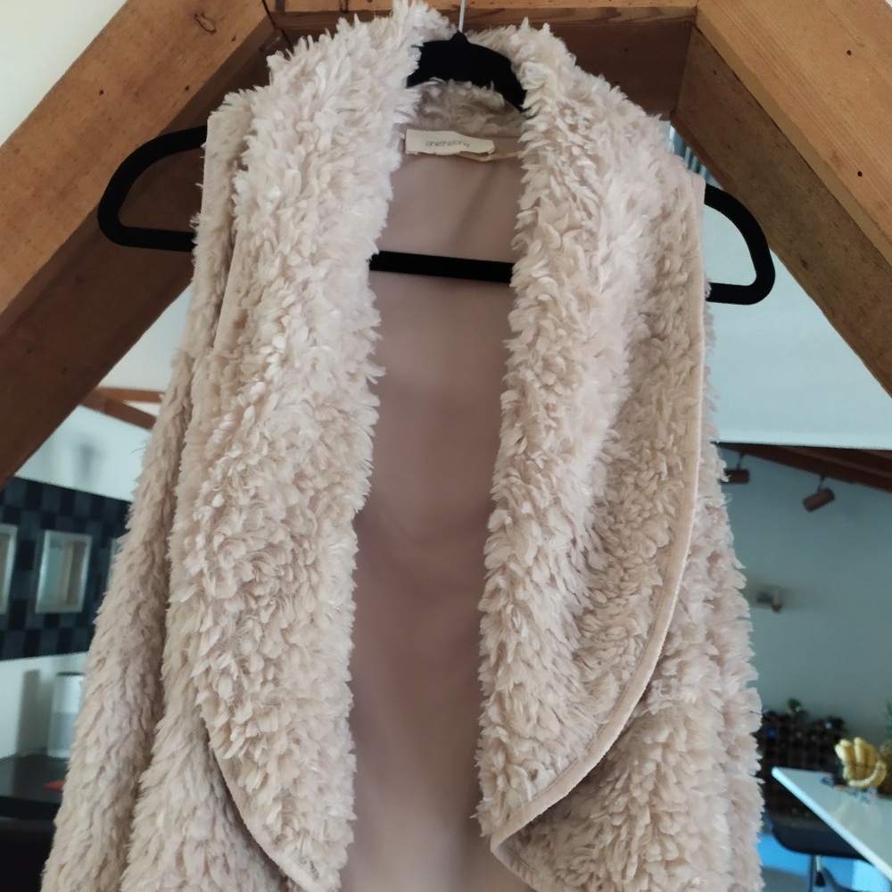 Fur Sleeveless Coat